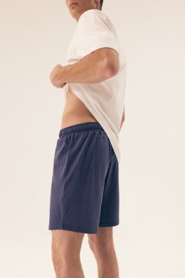 SPODENKI PIŻAMOWE MĘSKIE 2PAK 43031 SS25 - JEANS-GRANAT, 3XL HENDERSON