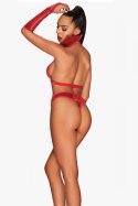 VAMPINES KOSTIUM - CZERWONY, L/XL OBSESSIVE