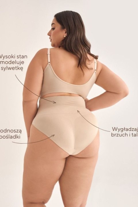 Shapewear majtki Hi-Leg Briefs - BLACK, XXL GABRIELLA