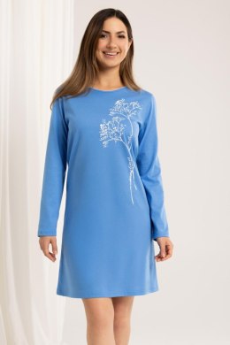 KOSZULA DAMSKA 160 BIG J/25 - NIEBIESKI, 2XL, 1 REGINA