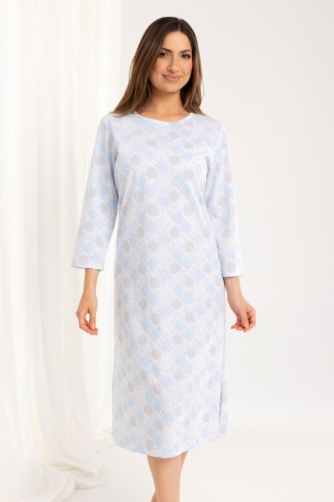 KOSZULA DAMSKA 161 BIG J/25 - NIEBIESKI, 3XL, 2 REGINA