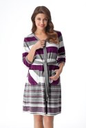 SZLAFROK DAMSKI FR-070 - BORDOWY, 2XL, 2 DOROTA
