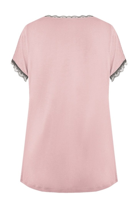 BLUZKA MARGOT GŁADKA PG 71 - RÓŻOWY, 2XL NIPPLEX