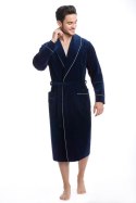 SZLAFROK MĘSKI 020 - GRANATOWY, 2XL DOROTA