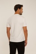 828 KOSZULKA MĘSKA - CZARNY, 2XL DE LAFENSE