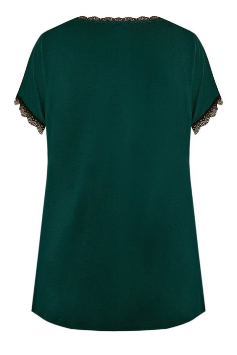 BLUZKA MARGOT GŁADKA PG 71 - GRANATOWY, L NIPPLEX