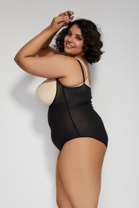 Softly body damskie modelujące wyszczuplające gładkie - PUDROWY RÓŻ, XL MITEX