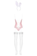 Bunny suit kostium - RÓŻOWY, L/XL OBSESSIVE
