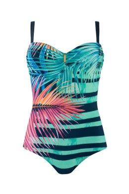 KOSTIUM KĄPIELOWY SAINT-TROPEZ 1 S8030V3TR1 - GREEN, 44F, 2 SELF