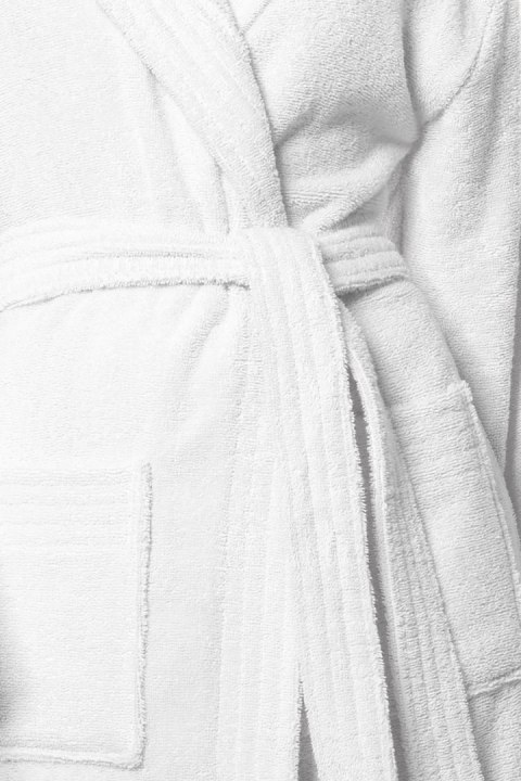 SZLAFROK DAMSKI DŁUGI 2102 - BIAŁY, XL L&L