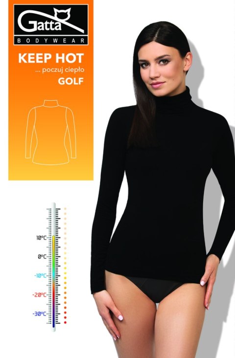 GOLF WOMEN KEEP HOT - DARK CHOCO, M GATTA BODYWEAR