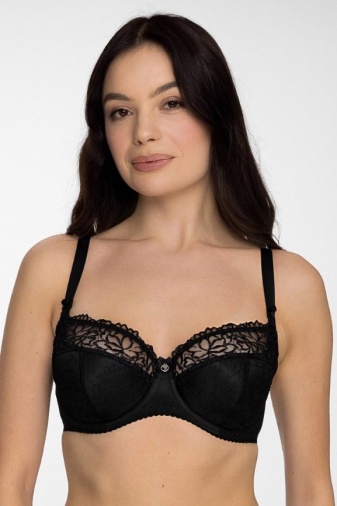 BIUSTONOSZ SEMI -SOFT 899 CZARNY - CZARNY, 85C GAIA