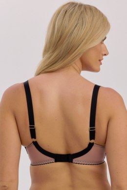 Biustonosz Semi-Soft Fatma Art. 1374 - CZARNY-MOKKA, 85G GAIA