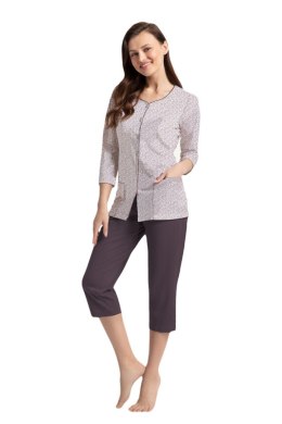 PIŻAMA DAMSKA 388 J/25 - MIX, M, 3 LUNA