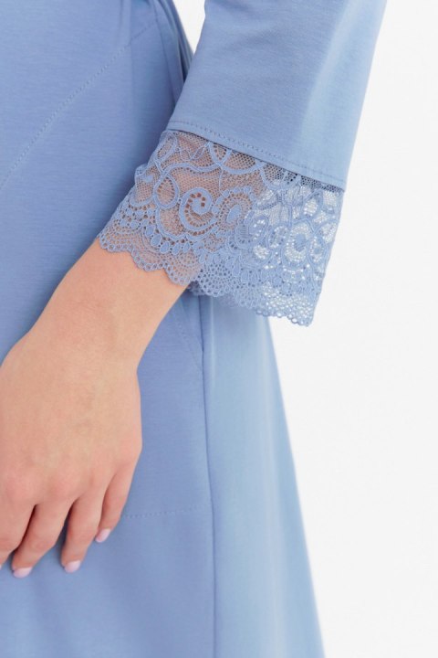 SZLAFROK DAMSKI 402 CANA 2XL - NIEBIESKI, XXL CANA