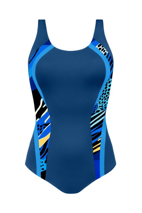 Kostium Kąpielowy Atlantic Sport - S34LA2-55 - NAVY BLUE, 2XL, 58 SELF