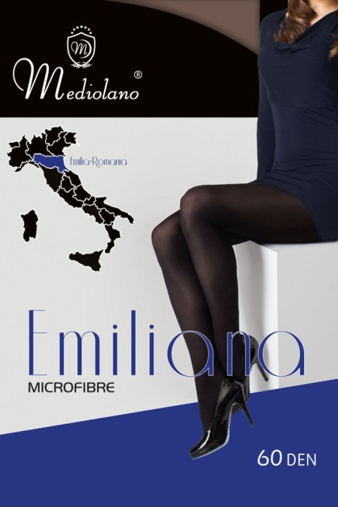 RAJSTOPY EMILIANA 60den- 5 MEDIOLANO - NERO, 5-XL MEDIOLANO
