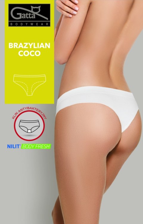 MAJTKI - BRAZYLIANY COCO - LIGHT NUDE 2, XL GATTA BODYWEAR