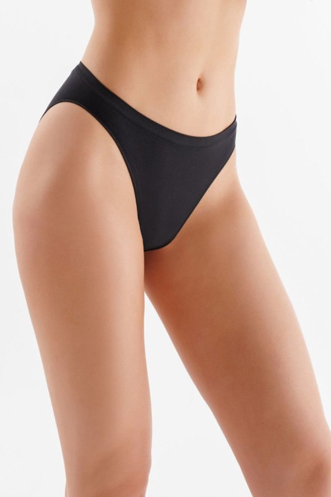 MAJTKI SEAMLESS HI-LEG BRIEFS - BLACK, S GABRIELLA