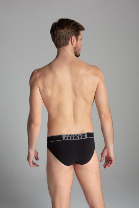 Bielizna Męska - Slip Cotton - Black, XXL GATTA BODYWEAR