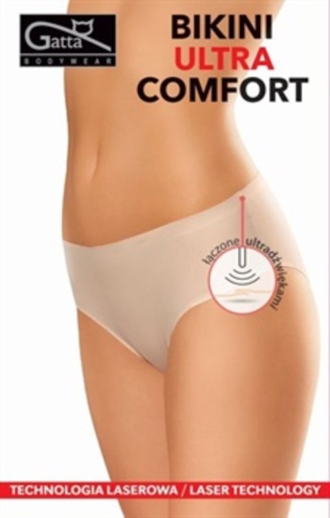 MAJTKI - BIKINI ULTRA COMFORT - BEIGE, L GATTA BODYWEAR