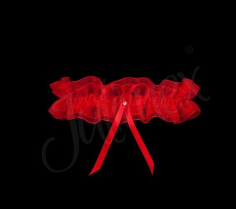 Podwiązka PW-03 - CZERWONY, UNIWERSALNY JULIMEX