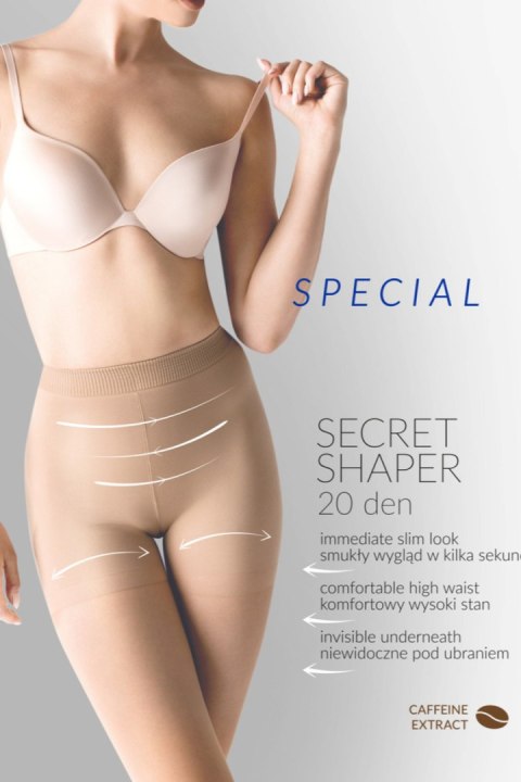 RAJSTOPY MODELUJĄCE SECRET SHAPER 20-5 - BEIGE, 5 GABRIELLA