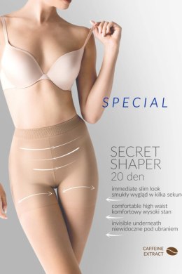 RAJSTOPY MODELUJĄCE SECRET SHAPER 20-5 - MOCCA, 5 GABRIELLA