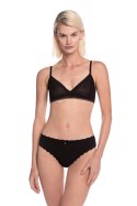 FIGI DAMSKIE BIKINI L-1535BI - CZARNY-CZERWONY, XL LAMA