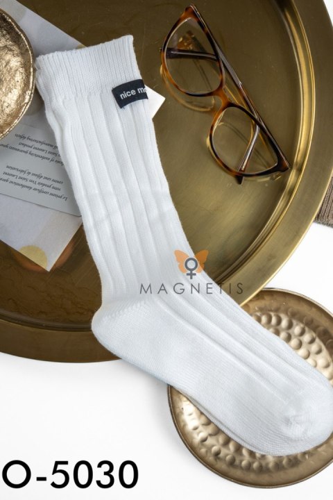 SKARPETKA APLIKACJA CO-5030 - BEIGE, UNI MAGNETIS