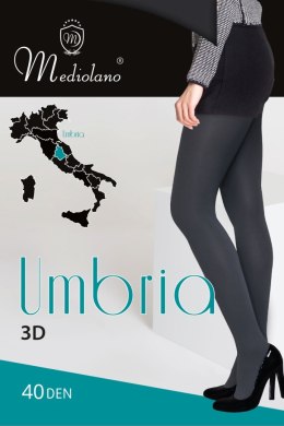RAJSTOPY UMBRIA 40 DEN MEDIOLANO - NERO, 2 MEDIOLANO