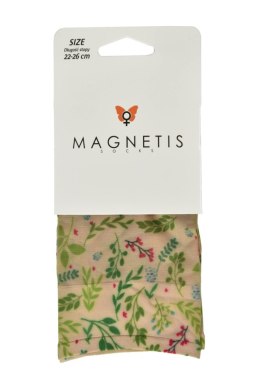 Skarpetka WZR Lycra 15 den wzorek  289 - BEIGE, One Size MAGNETIS