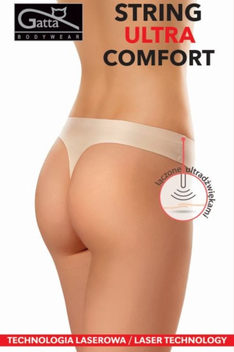 MAJTKI - STRING ULTRA COMFORT - BEIGE, S GATTA BODYWEAR