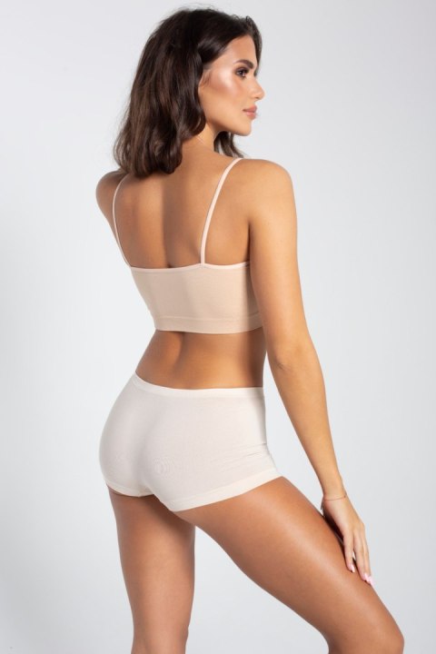 SEAMLESS COTTON SHORTS - WHITE, XL GATTA BODYWEAR