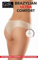 MAJTKI - BRAZYLIAN ULTRA COMFORT - BEIGE, S GATTA BODYWEAR