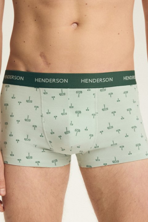 SZORTY MĘSKIE BLANK 2PAK 44521 SS26 - MIĘTA-ZIELONY, 2XL HENDERSON