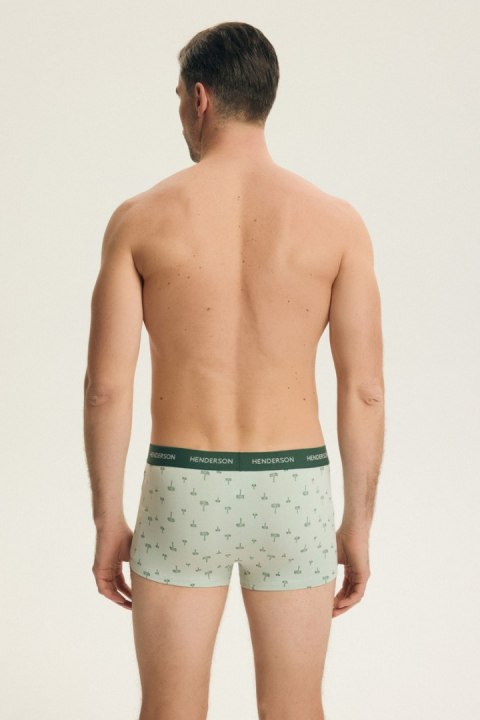 SZORTY MĘSKIE BLANK 2PAK 44521 SS26 - MIĘTA-ZIELONY, 3XL HENDERSON