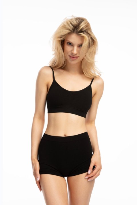 SZORTY BAMBOO BOYSHORT - CZARNY, XL JULIMEX