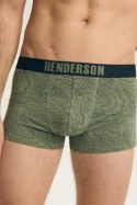 SZORTY MĘSKIE LAP 2PAK 43385 SS26 - KHAKI-GRANAT, 2XL HENDERSON