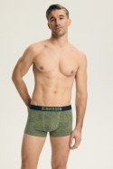 SZORTY MĘSKIE LAP 2PAK 43385 SS26 - KHAKI-GRANAT, L HENDERSON