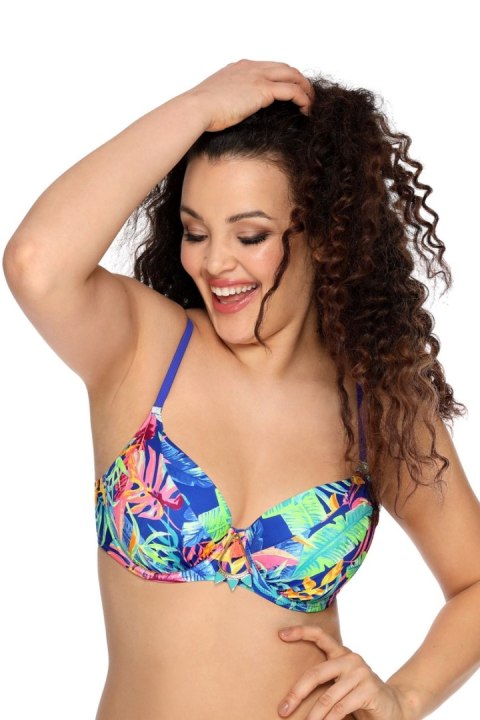 BIUSTONOSZ SK 143 ETNIC BLUE - ETNIC BLUE, 65J AVA SWIMWEAR