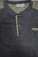 NOTTINGHAM PIŻAMA MĘSKA PG38874 - DARK GREY, L NOTTINGHAM