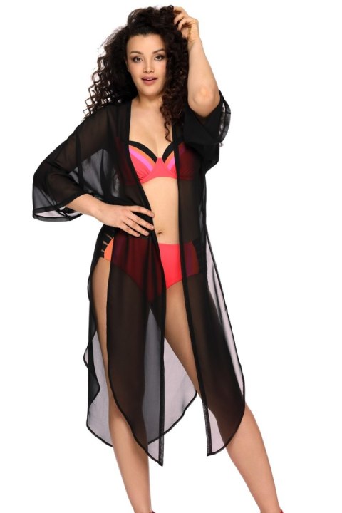 PAREO 005 BLACK - BLACK, L/XL AVA SWIMWEAR