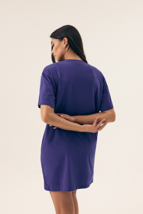 KOSZULA NOCNA 42675 NIMES SS25 - NIEBIESKI, M, 55X HENDERSON LADIES