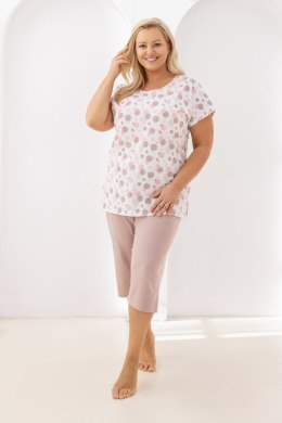 PIŻAMA DAMSKA 730 BIG W/26 - ZIELONY, 2XL, 3 REGINA