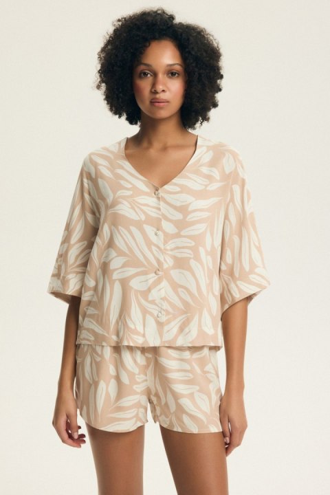 PIŻAMA DAMSKA DEXTRA 43688 SS26 - BRZOSKWINIOWY, 2XL HENDERSON LADIES