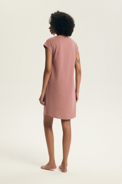 KOSZULA NOCNA EMELA 44490 SS26 - PUDROWY RÓŻ, 2XL HENDERSON LADIES