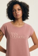 KOSZULA NOCNA EMELA 44490 SS26 - PUDROWY RÓŻ, 2XL HENDERSON LADIES