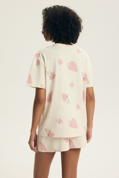 PIŻAMA DAMSKA ELAIN 44498 SS26 - JASNORÓŻOWY, 2XL HENDERSON LADIES