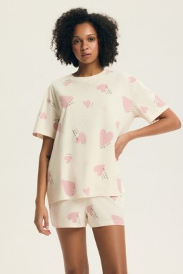 PIŻAMA DAMSKA ELAIN 44498 SS26 - JASNORÓŻOWY, XL HENDERSON LADIES